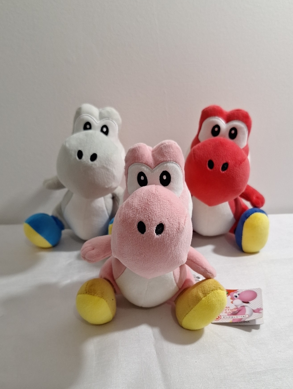 Nintendo Set Of 3 Yoshi Stuffies